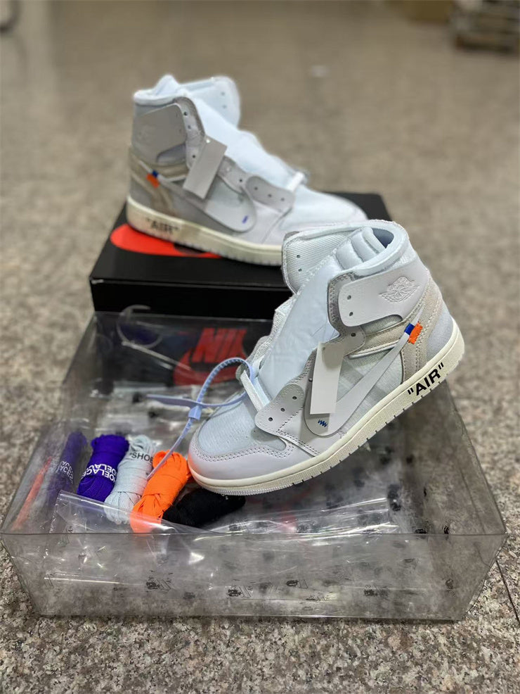 Air Jordan 1 Retro High x Off-White “White” (Edición Especial / Alaska)