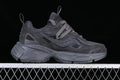 Zapatillas estilo retro chunky gris oscuro / Zapatillas deportivas diseño técnico