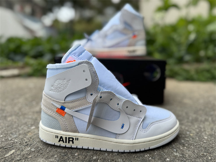 Air Jordan 1 Retro High x Off-White “White” (Edición Especial / Alaska)
