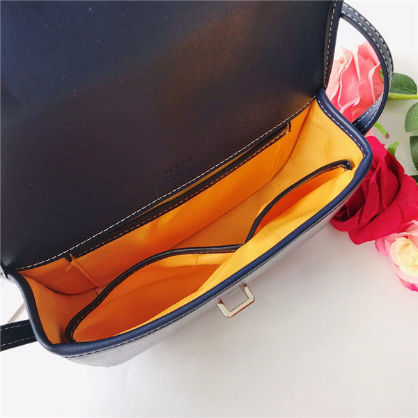 Bolso bandolera con patrón geométrico / Bolso cruzado de diseño clásico