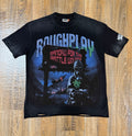 RoughPlay "Bandaid for the Battle Wounds" Cut-Off Tee.