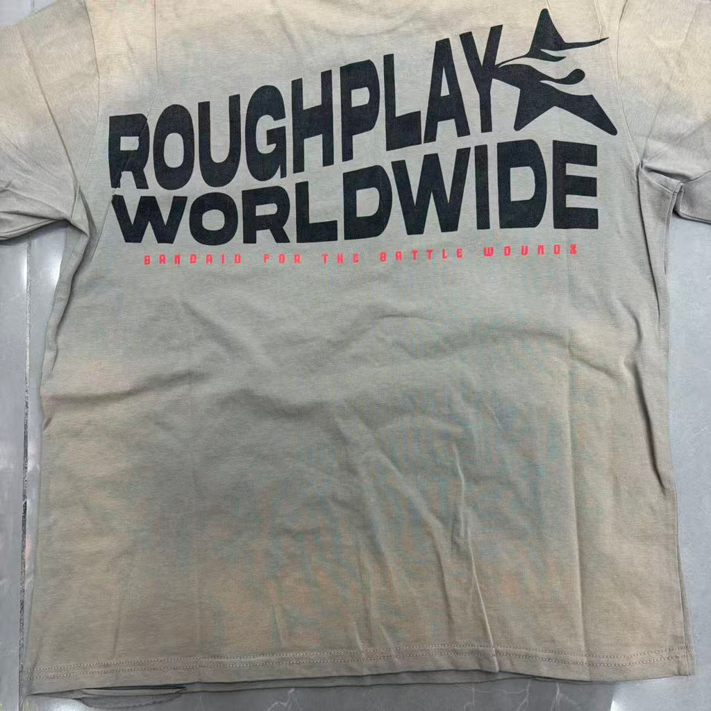T-Shirt Rough Play "Bandaid For The Battle Wounds" - Heavyweight Streetwear