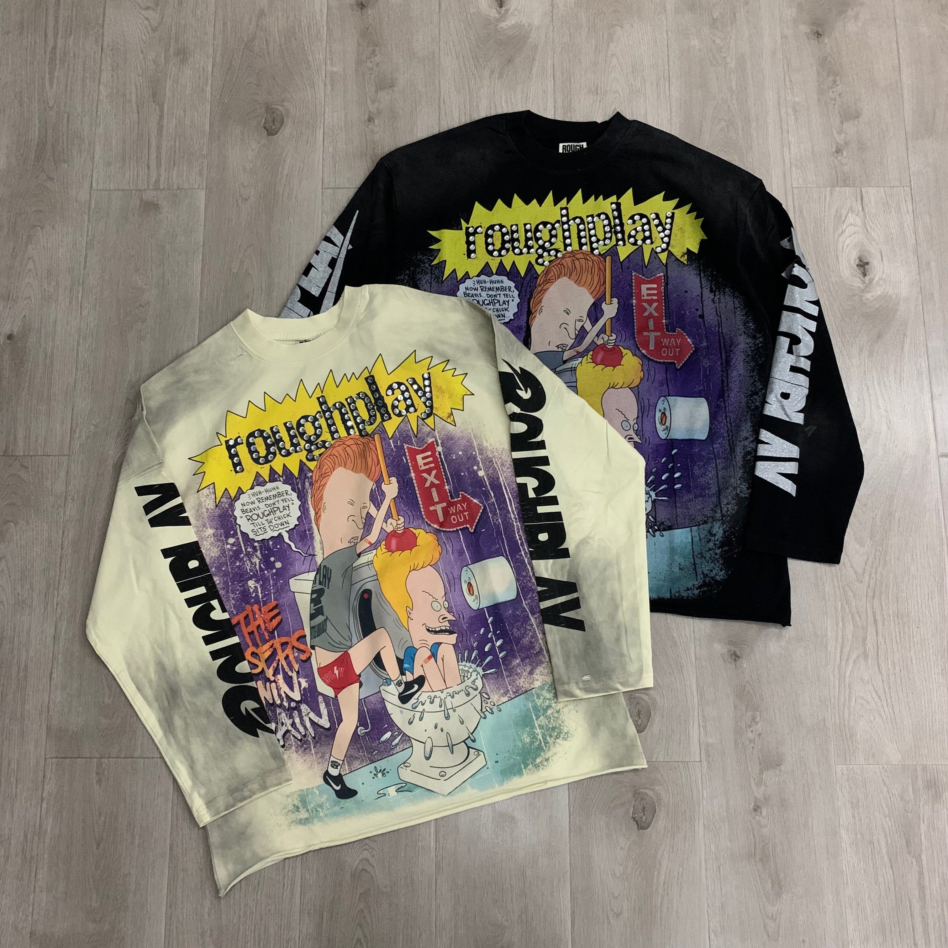 Roughplay Beavis & Butt-Head Long Sleeve Tee