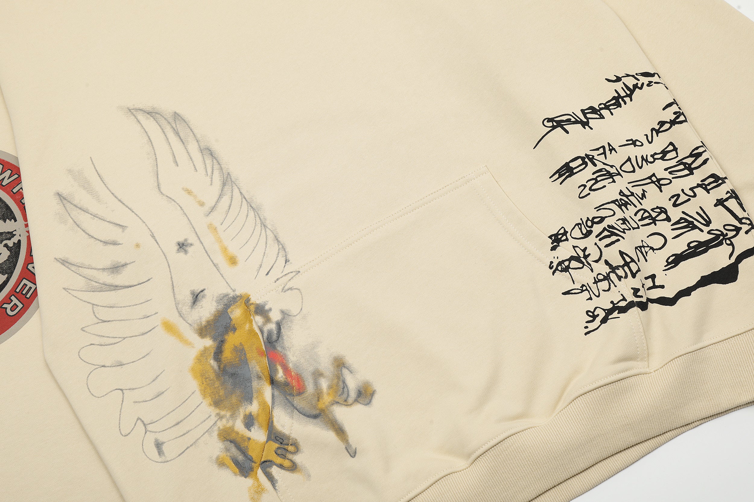 Sudadera Saint Michael – Ilustración Pegaso y Gráficos