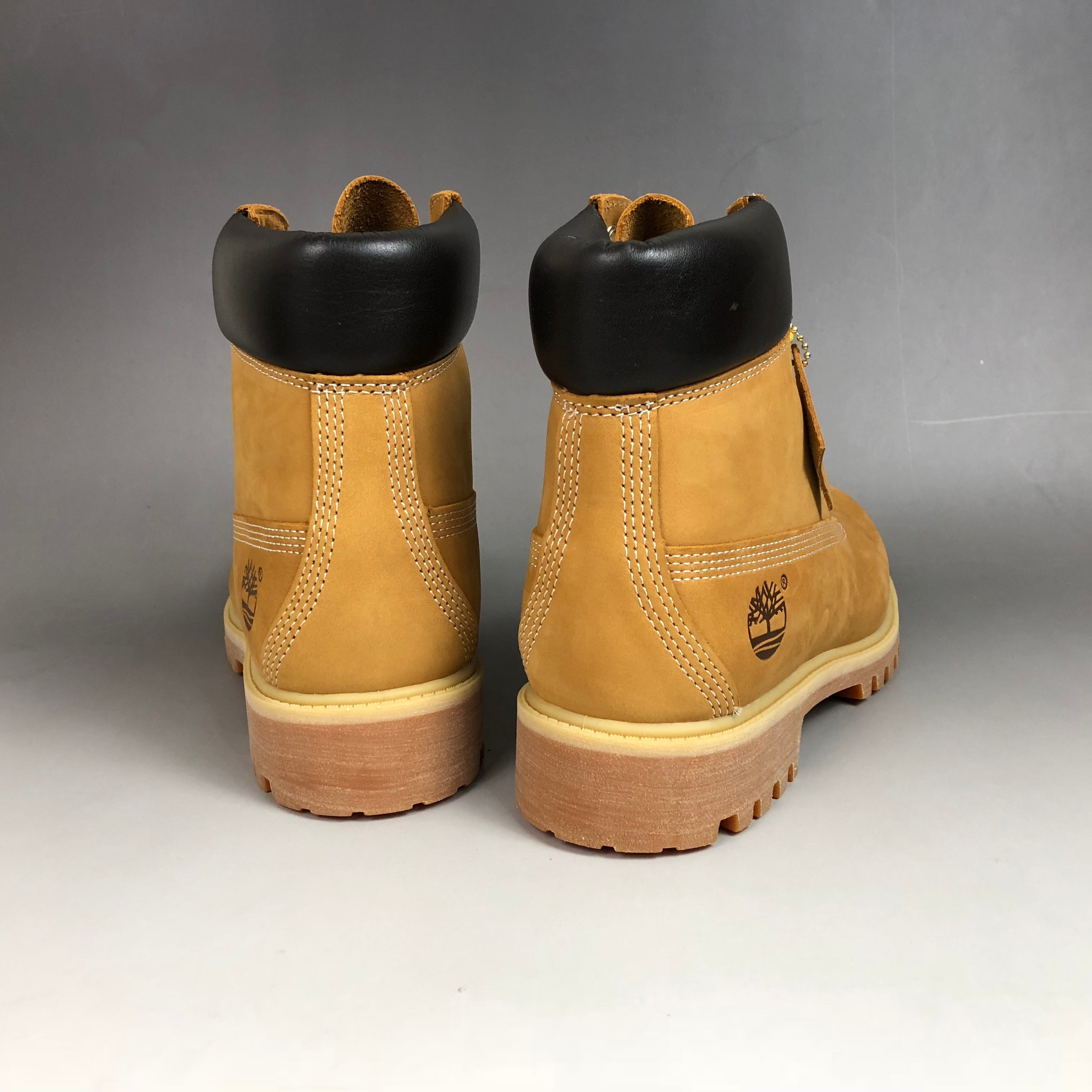 Botas clásicas altas color trigo / Botas de trabajo y estilo urbano