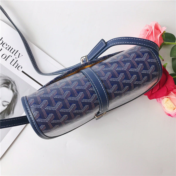 Bolso bandolera con patrón geométrico / Bolso cruzado de diseño clásico