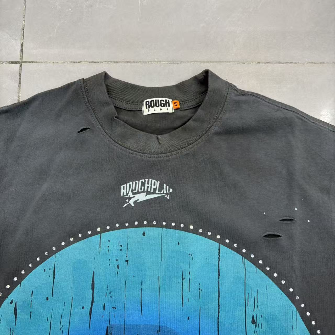 Roughplay "Auna Sold Separately" Distressed Tee