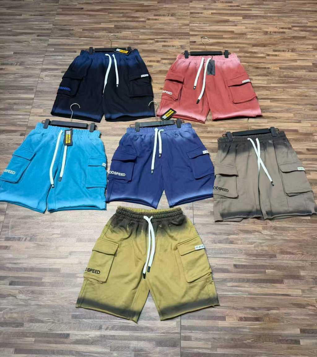Short Cargo Urbano "Godspeed" con Efecto Degradé