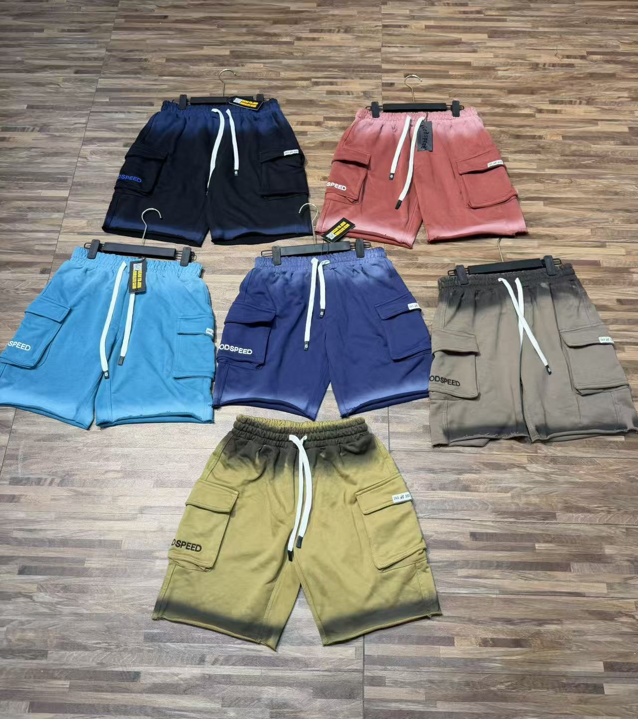 Short Cargo Urbano "Godspeed" con Efecto Degradé