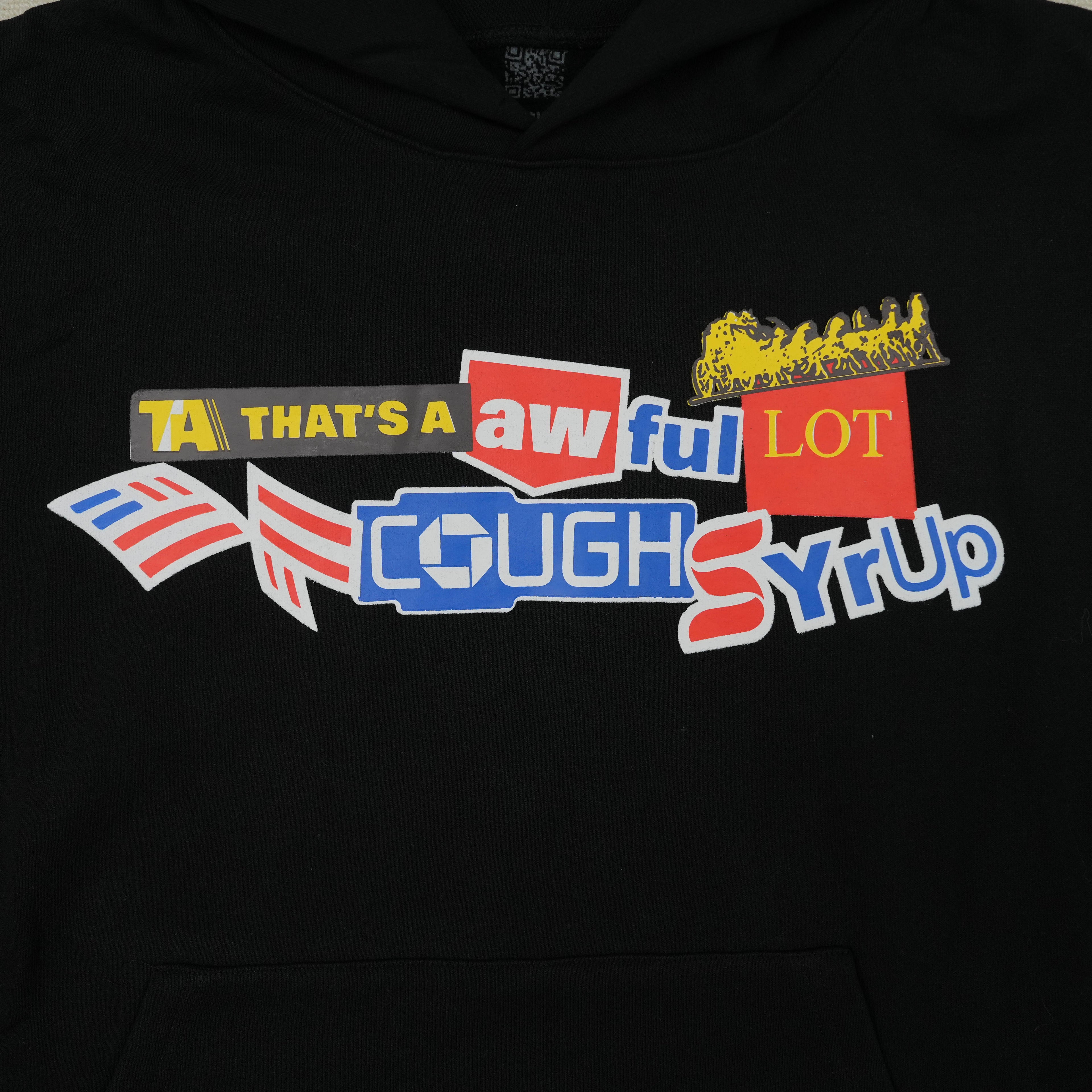 Sudadera Negra con Capucha – Diseño Colorido Exclusivo