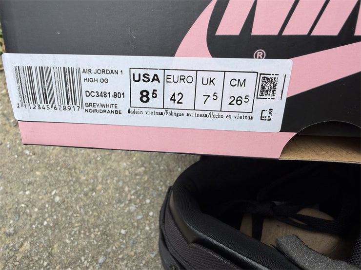 Air Jordan 1 High OG x J Balvin "Triple Black" (Friends & Family Edition)
