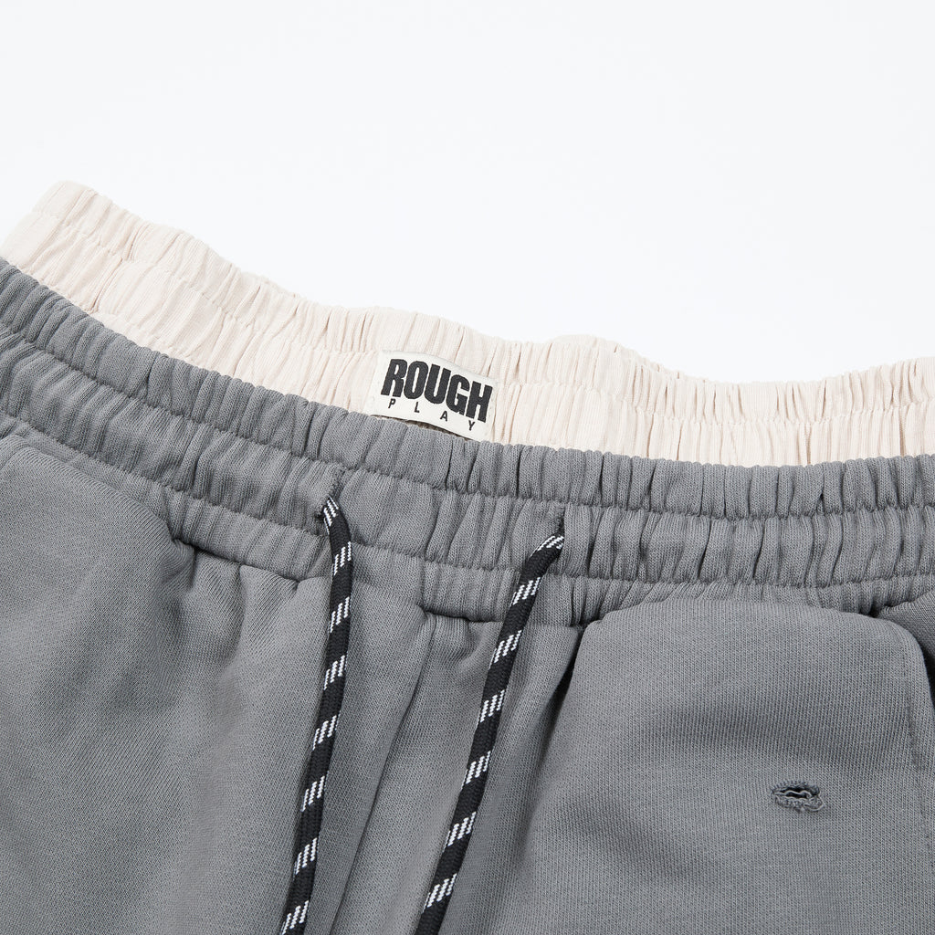 Roughplay Logo Print Fleece Pants