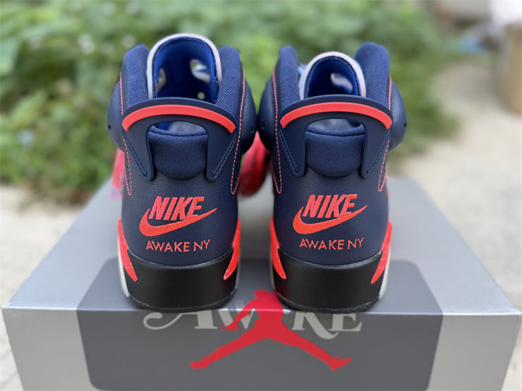 Awake NY x Air Jordan 6 "Midnight Navy".