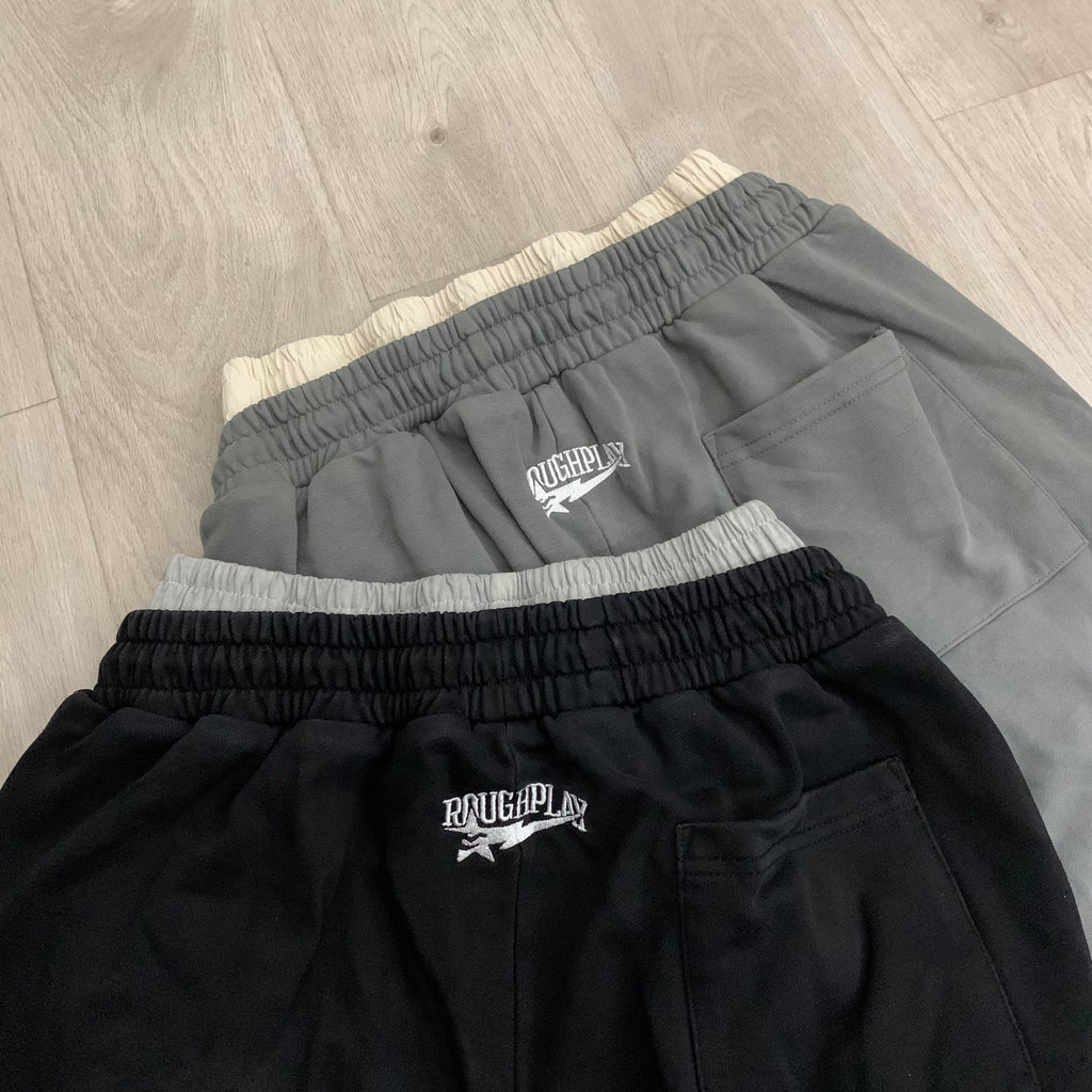 Roughplay Logo Print Fleece Pants