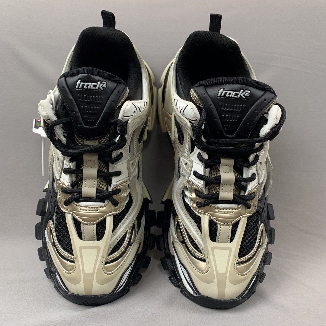 Zapatillas deportivas estilo track / Zapatillas chunky de diseño técnico