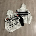 Abrigo Vale Forever "Valley Dreams" Collage Zip-Up Hoodie