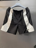 Short Deportivo Wind Panel Blanco/Negro