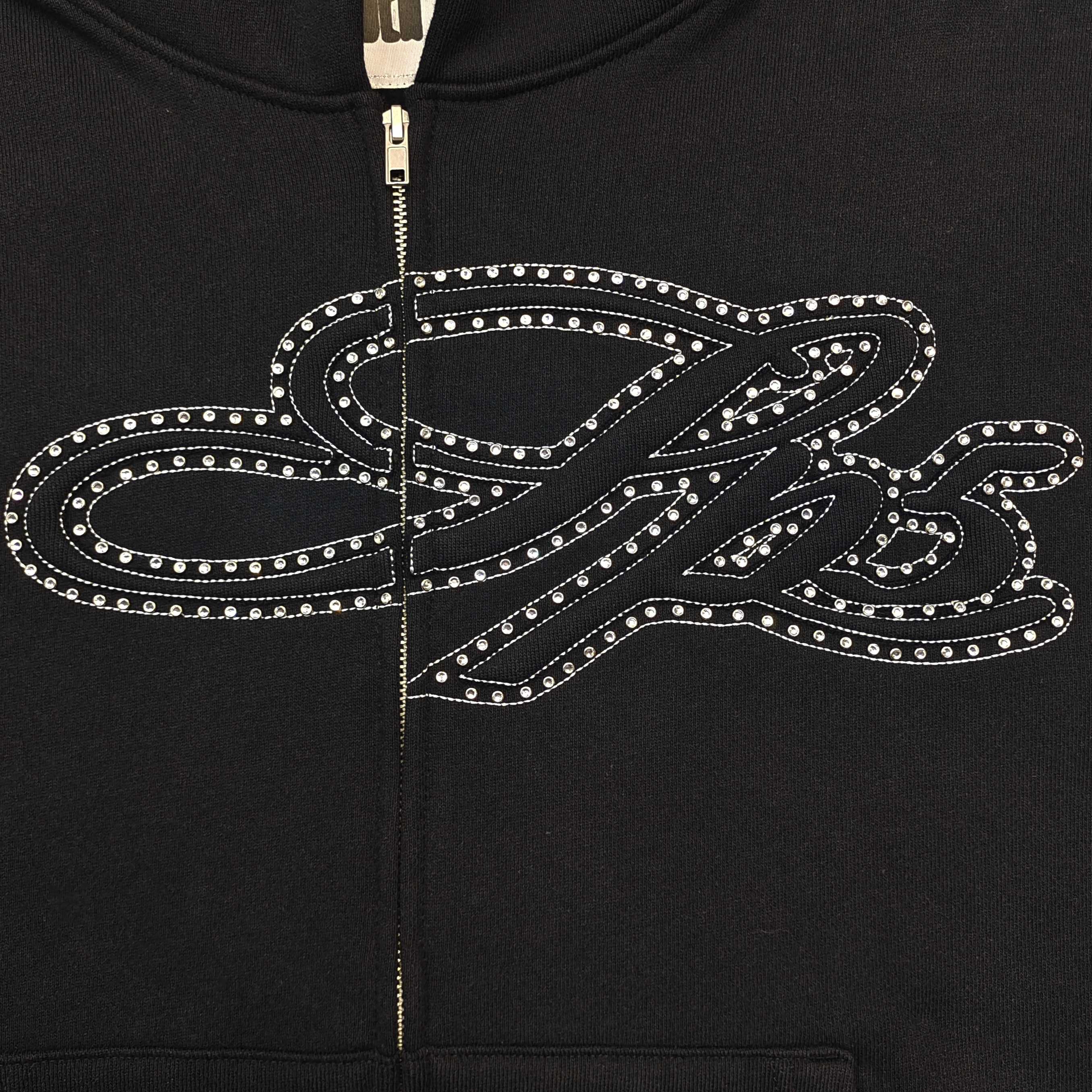 Sudadera Represent – Logotipo en Pedrería