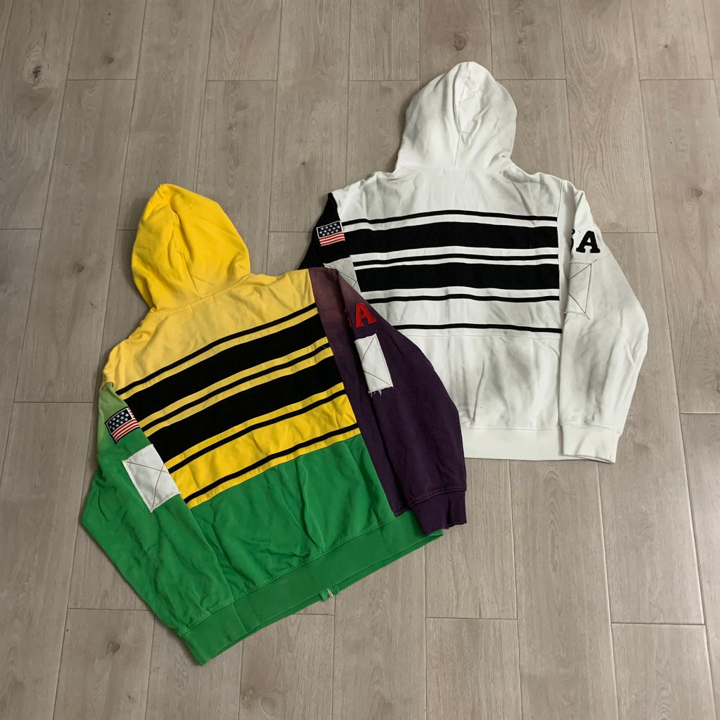 Abrigo Vale Forever "Valley Dreams" Collage Zip-Up Hoodie