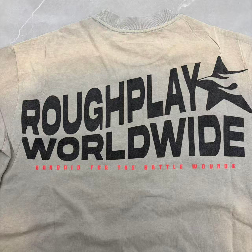 T-Shirt Rough Play "Bandaid For The Battle Wounds" - Heavyweight Streetwear