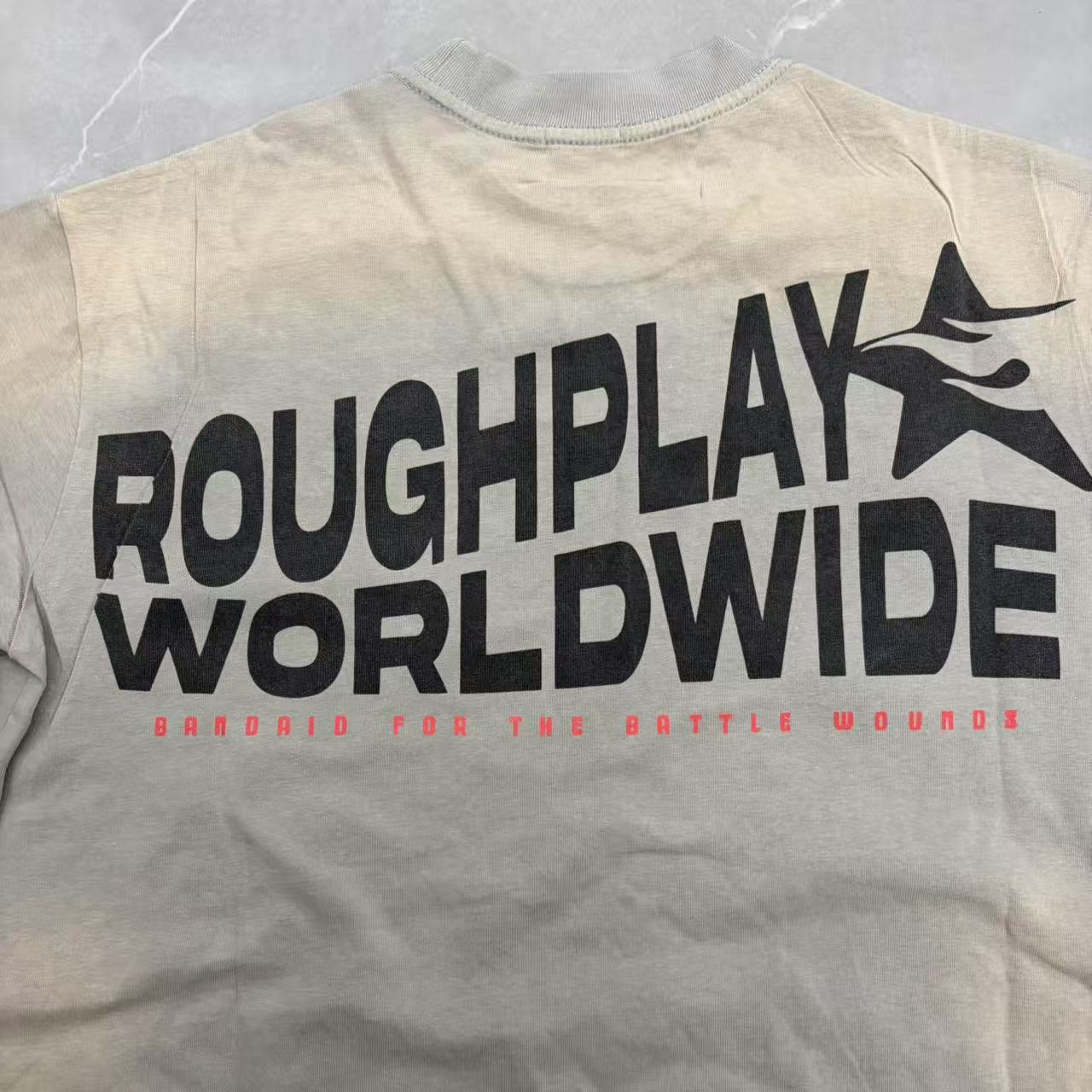 T-Shirt Rough Play "Bandaid For The Battle Wounds" - Heavyweight Streetwear