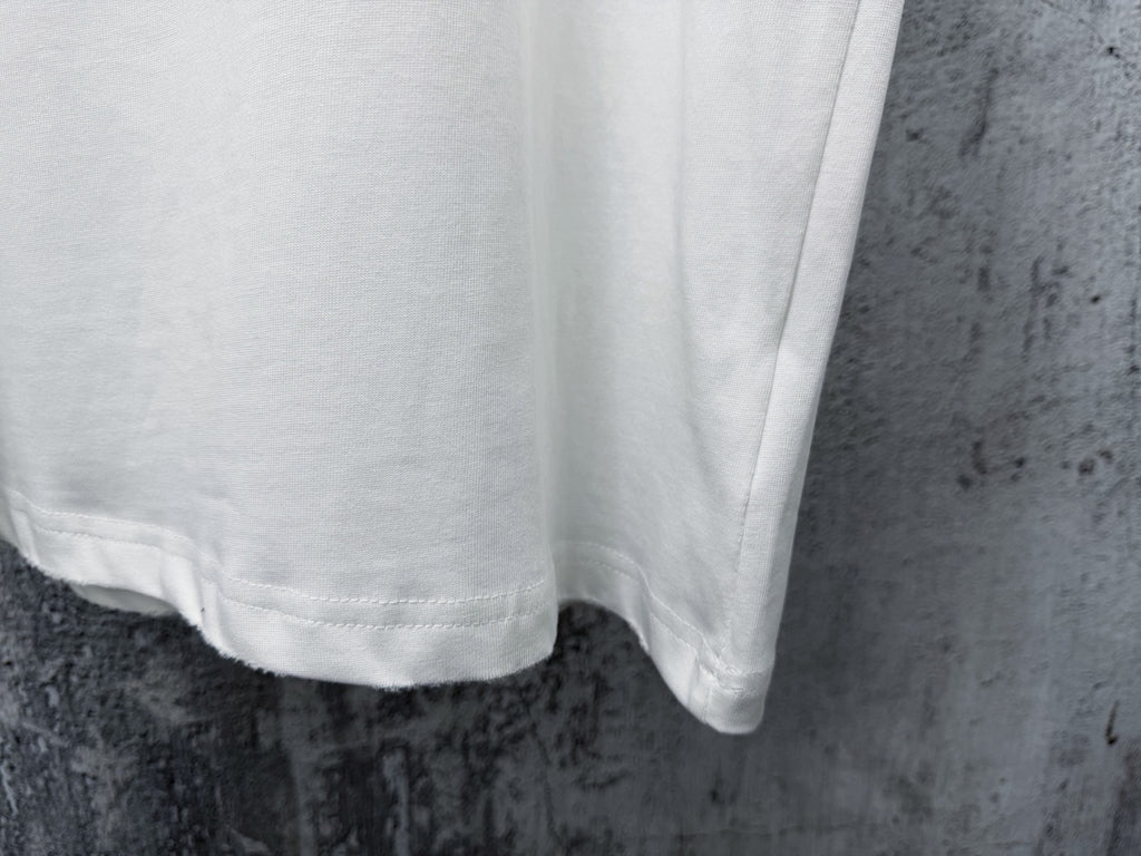 Camiseta MM6 Maison Margiela Bordada – Black