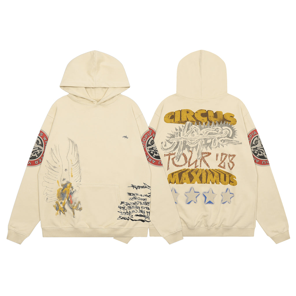 Sudadera Saint Michael – Ilustración Pegaso y Gráficos