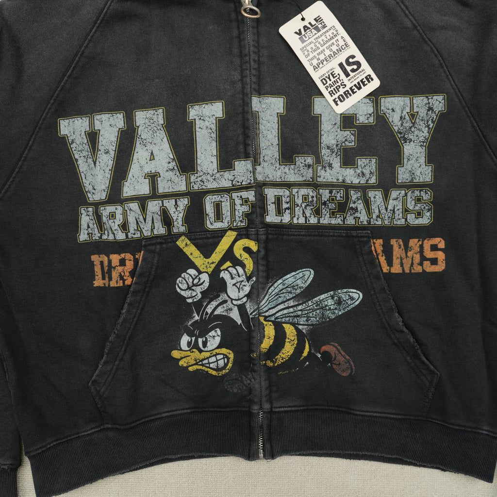 Sudadera Valley Dreams – Army Of Dreams con Cierre