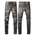 Jeans Ksubi – Lavado Gris con Detalles
