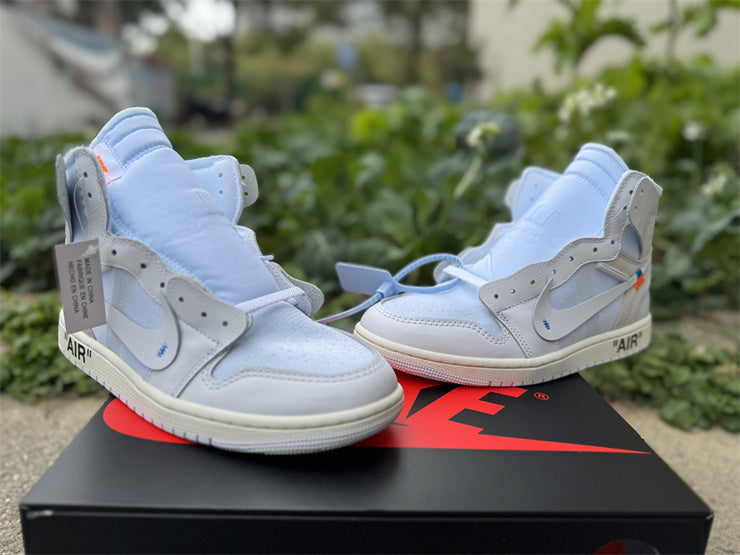 Air Jordan 1 Retro High x Off-White “White” (Edición Especial / Alaska)