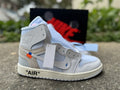 Air Jordan 1 Retro High x Off-White “White” (Edición Especial / Alaska)