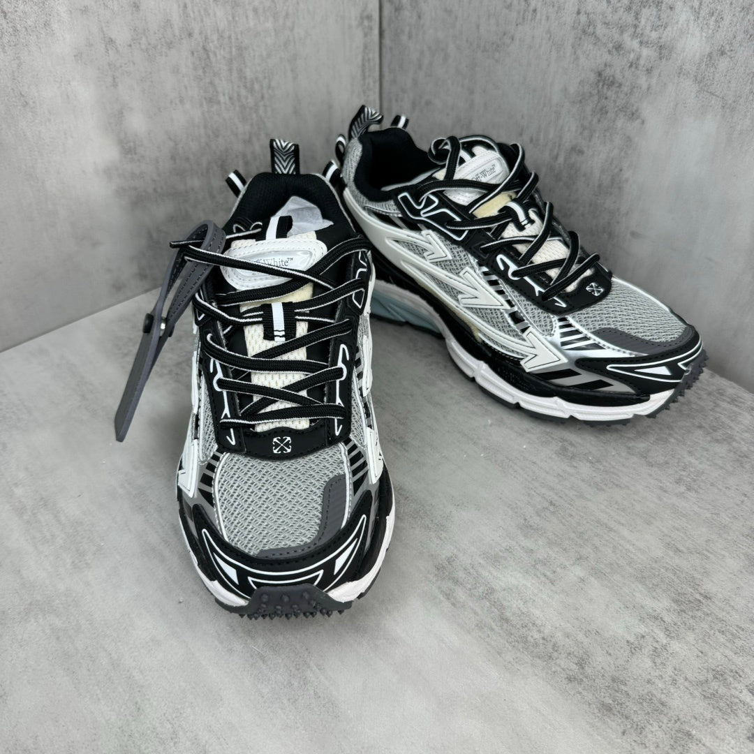 Zapatillas estilo flecha / Zapatillas deportivas diseño técnico bicolor