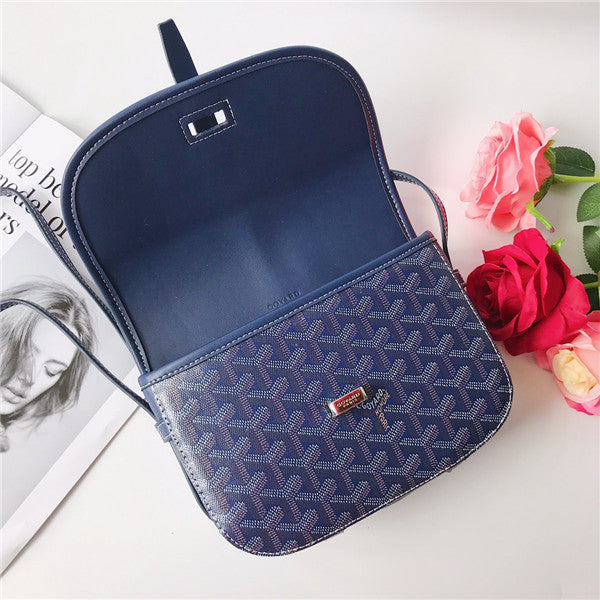 Bolso bandolera con patrón geométrico / Bolso cruzado de diseño clásico