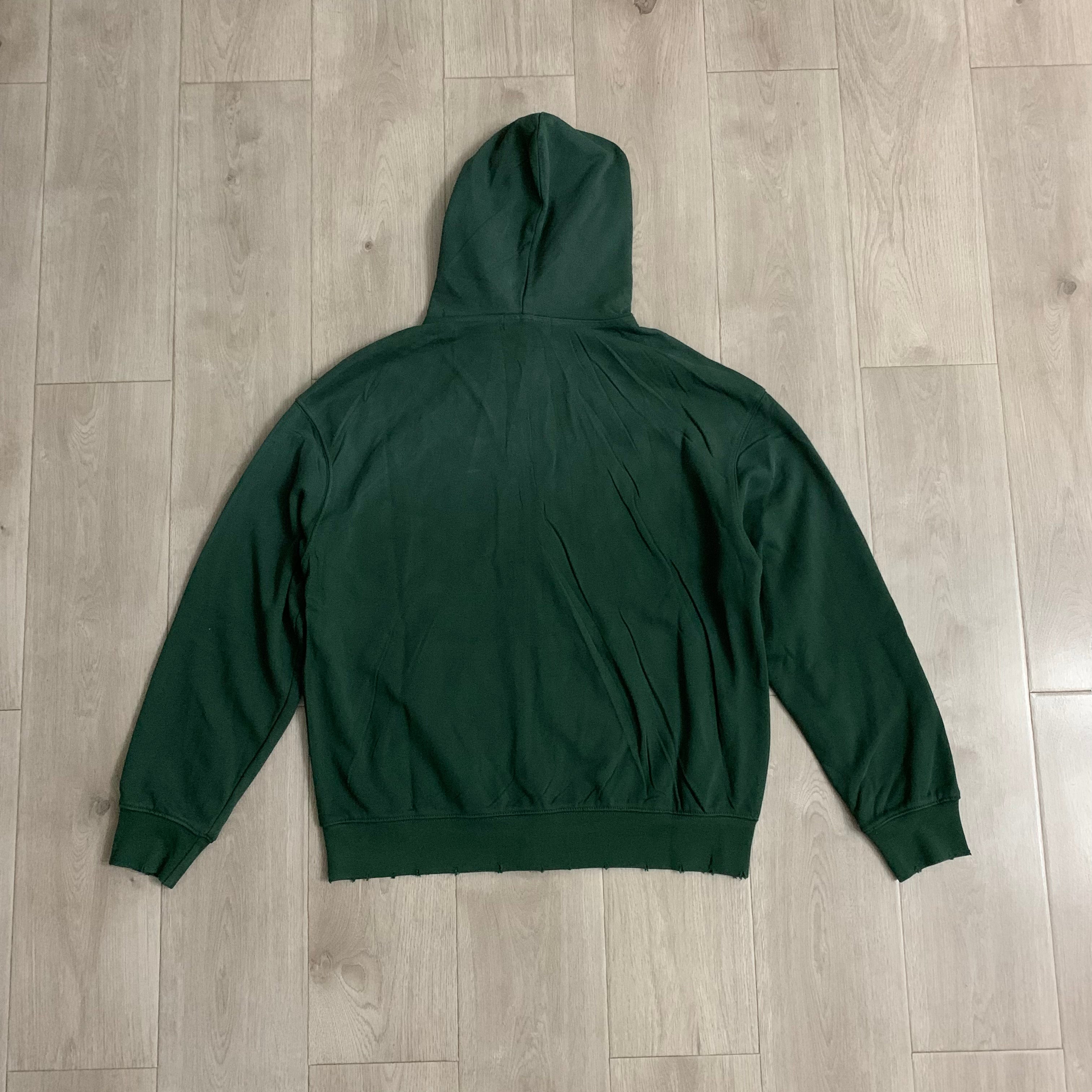 Sudaderas con capucha y cierre completo "DUAA 33" con detalles de tachuelas