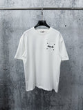 Camiseta MM6 Maison Margiela Bordada – Black