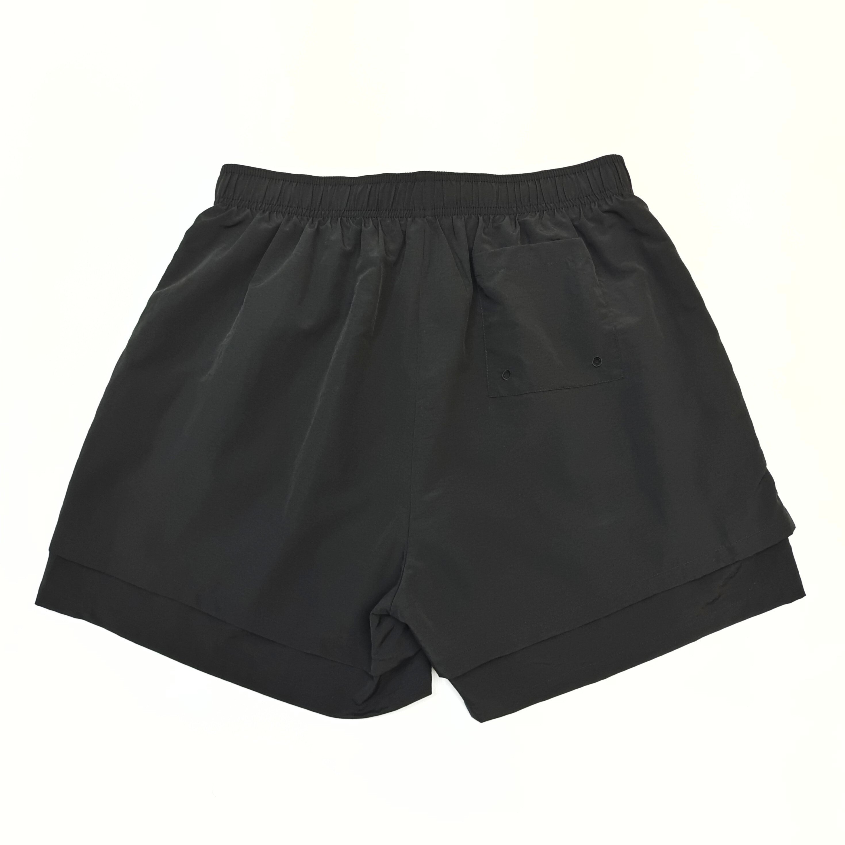 Shorts Sp5der – Doble Capa con Logo y Estrellas