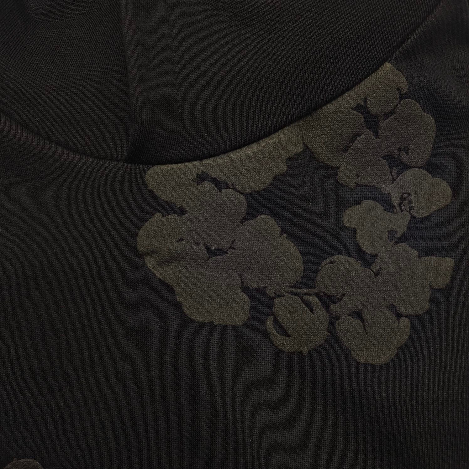 Sudadera Denim Tears – Patrón Corona de Flores Completo