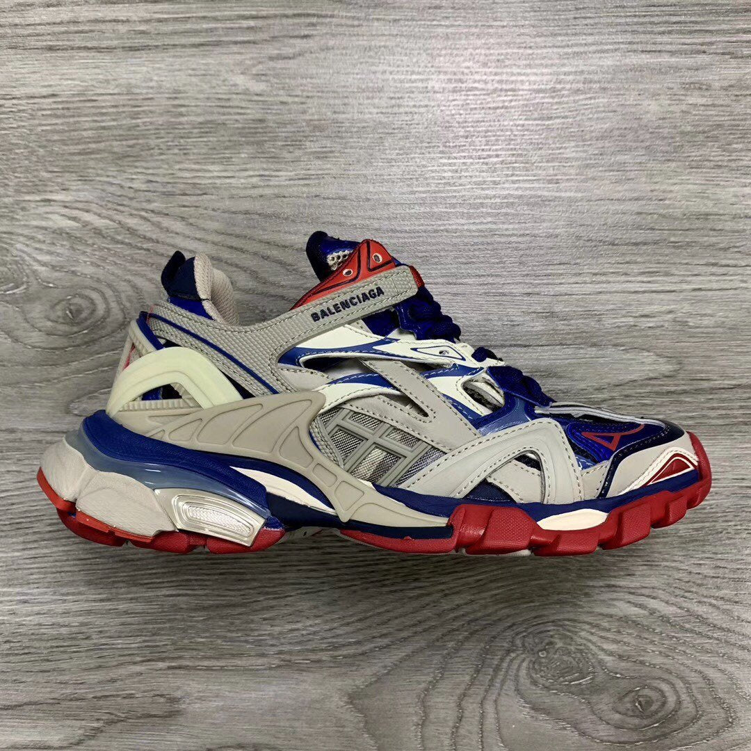 Zapatillas estilo Track 2 / Zapatillas deportivas diseño técnico multicolor