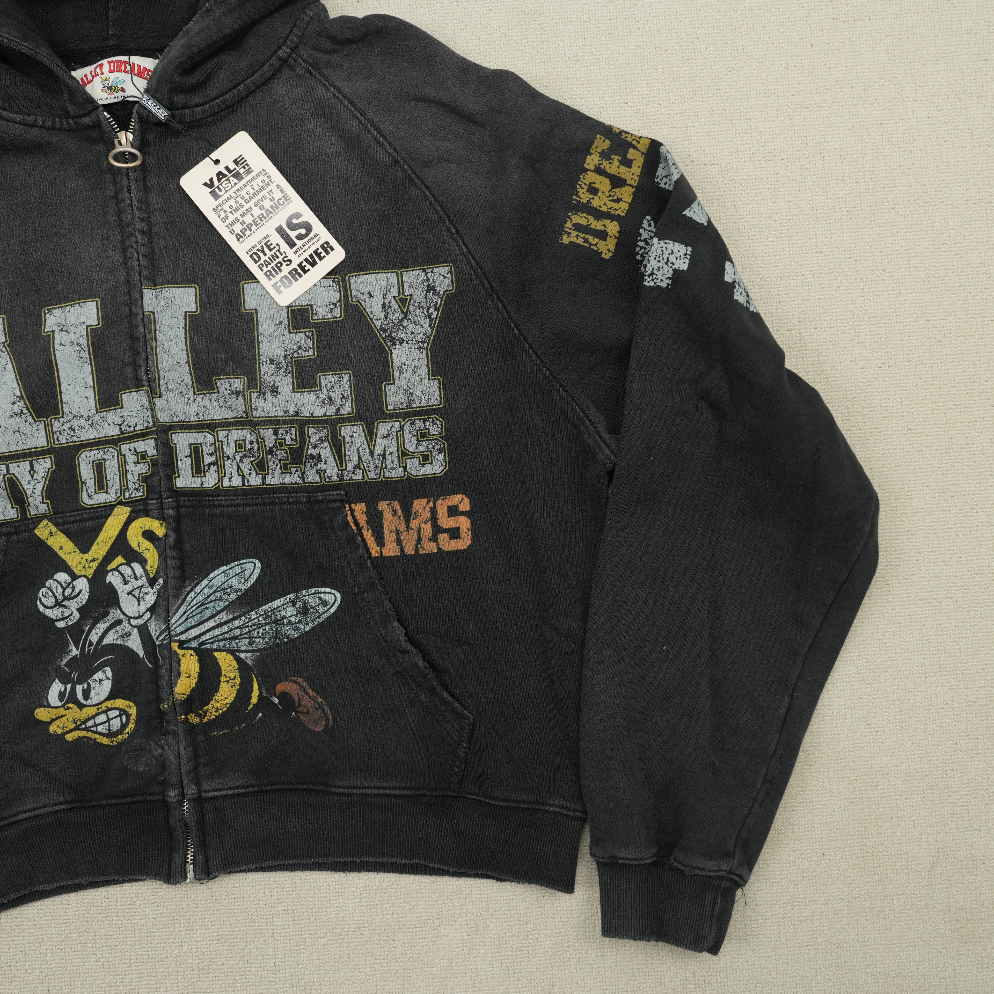 Sudadera Valley Dreams – Army Of Dreams con Cierre