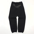 Pantalones Sp5der – Logo Curvo Gris