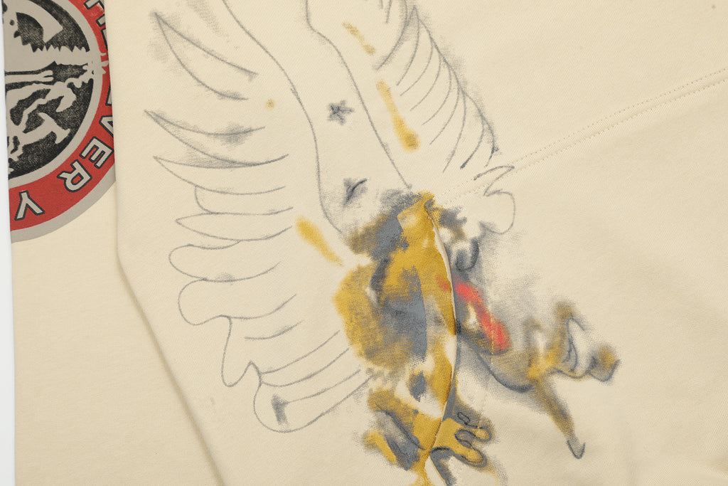 Sudadera Saint Michael – Ilustración Pegaso y Gráficos