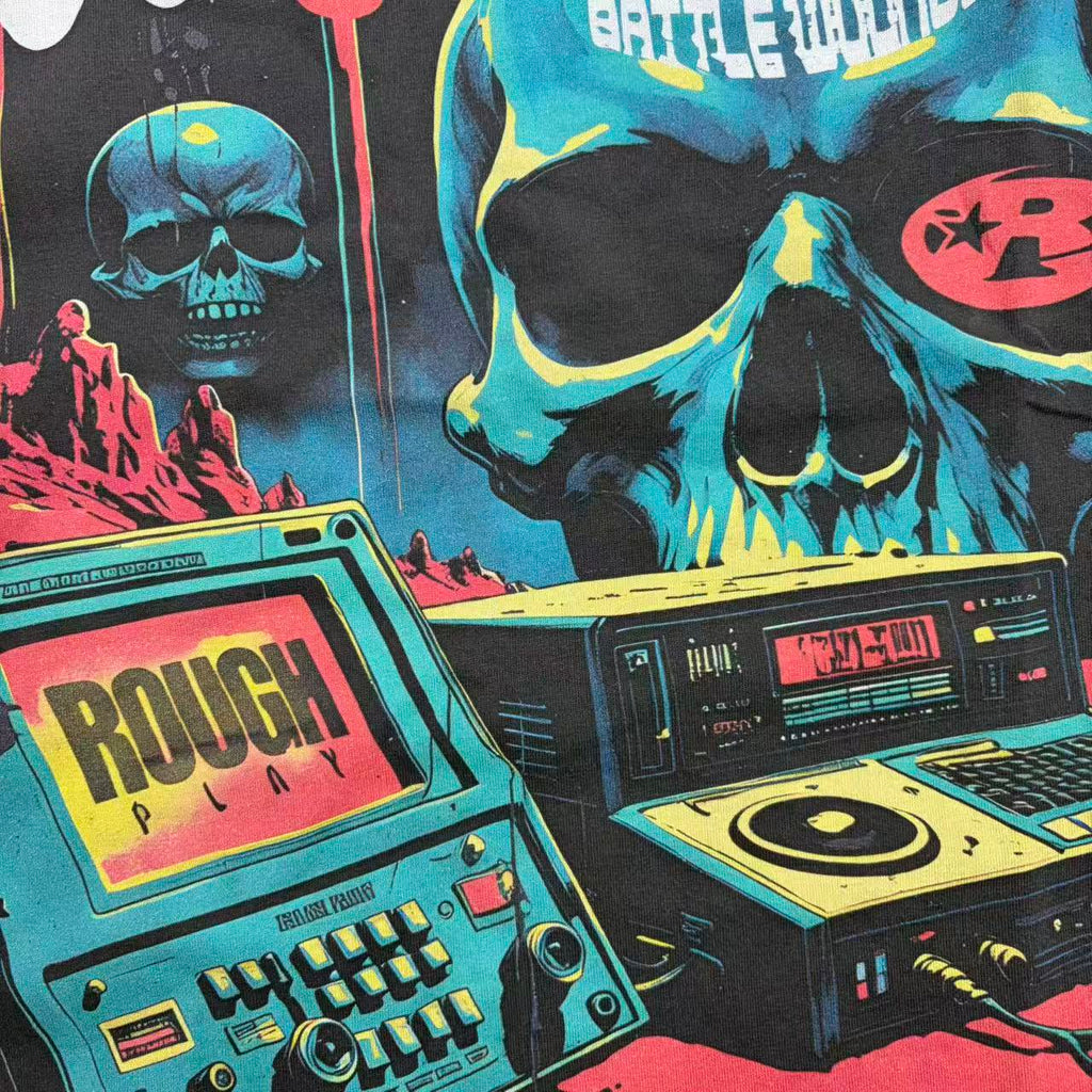 T-Shirt Rough Play "Bandaid For The Battle Wounds" - Heavyweight Streetwear