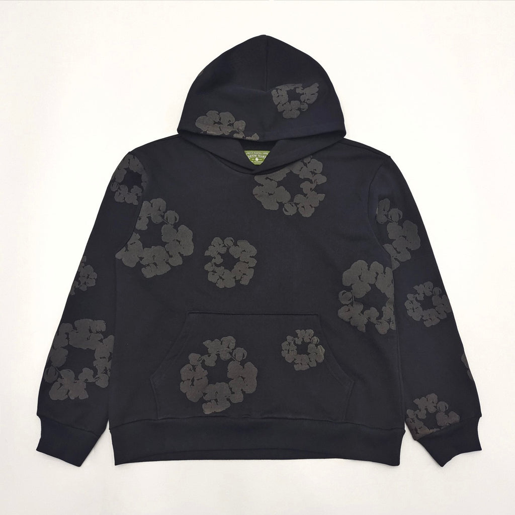 Sudadera Denim Tears – Patrón Corona de Flores Completo