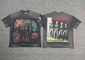 Camiseta Oversize Vintage Rock Washed