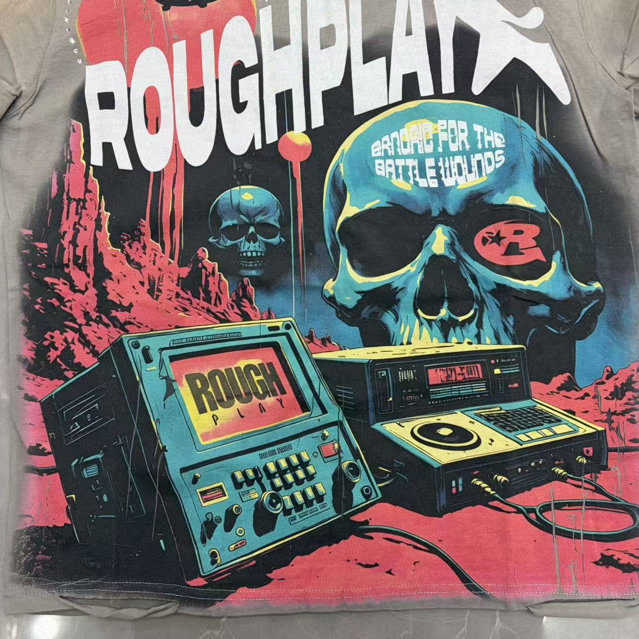 T-Shirt Rough Play "Bandaid For The Battle Wounds" - Heavyweight Streetwear