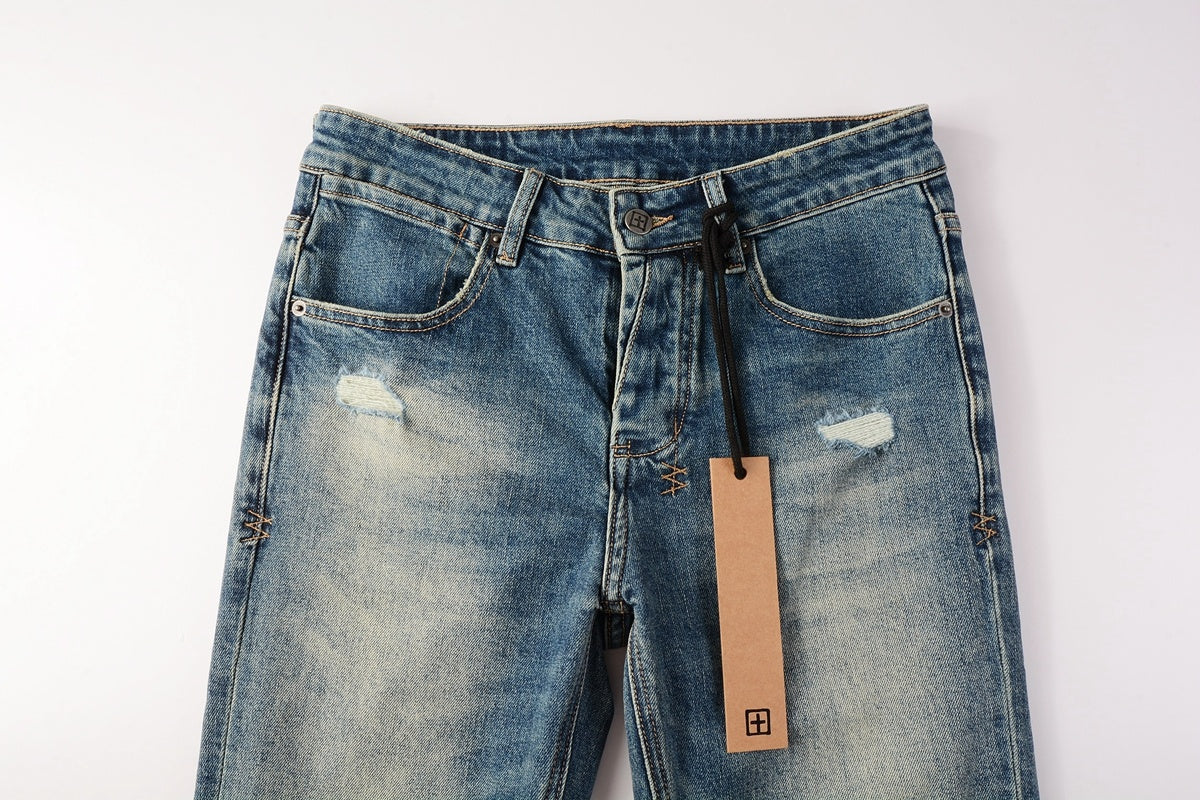 Jeans Ksubi – Lavado Azul Claro Desgastado