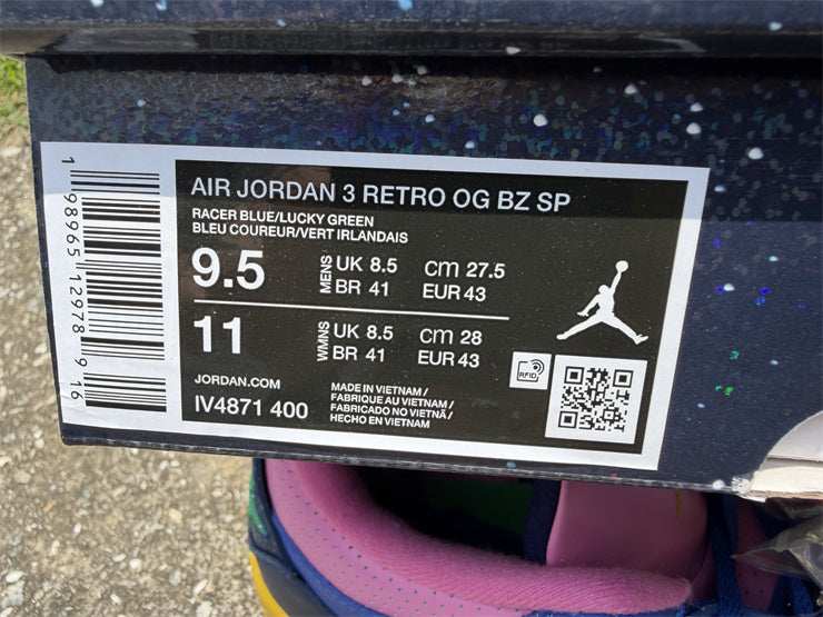 Air Jordan 3 Retro OG "Brazil" – Edición Especial 2026
