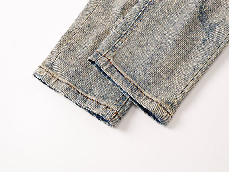 Jeans Valabasas – Lavado Claro con Roturas