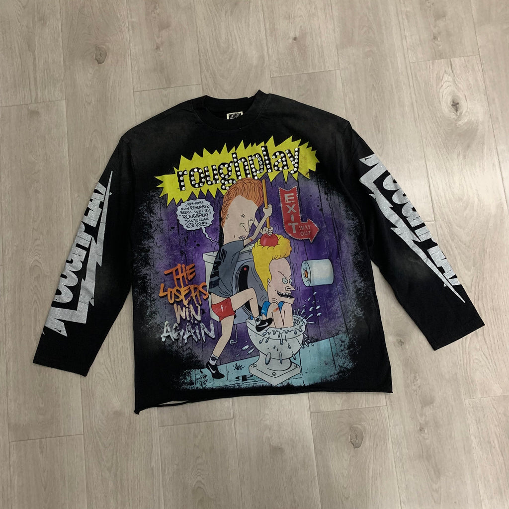 Roughplay Beavis & Butt-Head Long Sleeve Tee