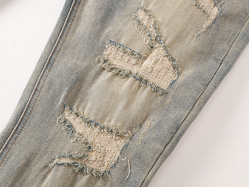 Jeans Valabasas – Lavado Claro con Roturas